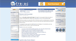 Desktop Screenshot of freac.org