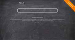 Desktop Screenshot of freac.de
